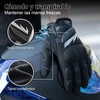 PUNKZZ Guantes para Motocicleta para Hombre y Mujer PZ-03,Guantes De