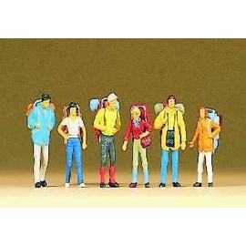 Preiser 10113 Young Travellers (6) Exclusive Figure Set