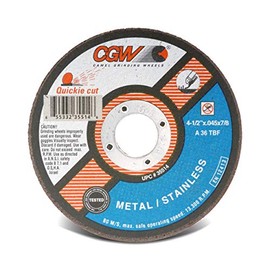 CGW 35516 Cut Off Wheel T01 5x045x7/8 25-Pack