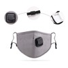 DualVertex Pack of 2 Unisex Dust Mask | Cotton Face