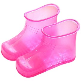 MUCKLILY Foot Spa Soak Boots, Massage Foot Bath Shoes, Anti-Slip High-Density Foot Soaking Boots, Foot Soaking Bath Basin, Foot Spa Shoes Pedicure Foot Spa for Thermal Massage to Promote Circulation