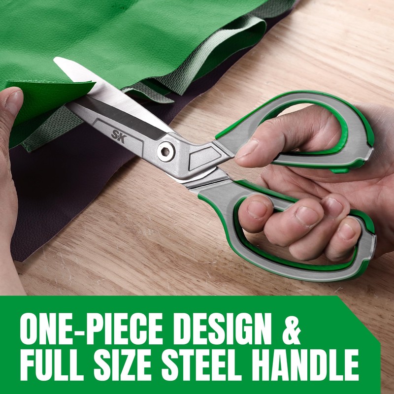 SK 10" Heavy Duty Scissors, All Purpose Shears, Premium CR-V
