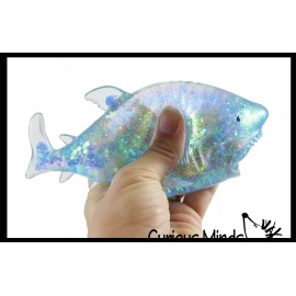 Not Specified 1 Shark Animal Sugar Ball - Large Syrup Molasses Thick Glue/Gel Stretch Ball - U