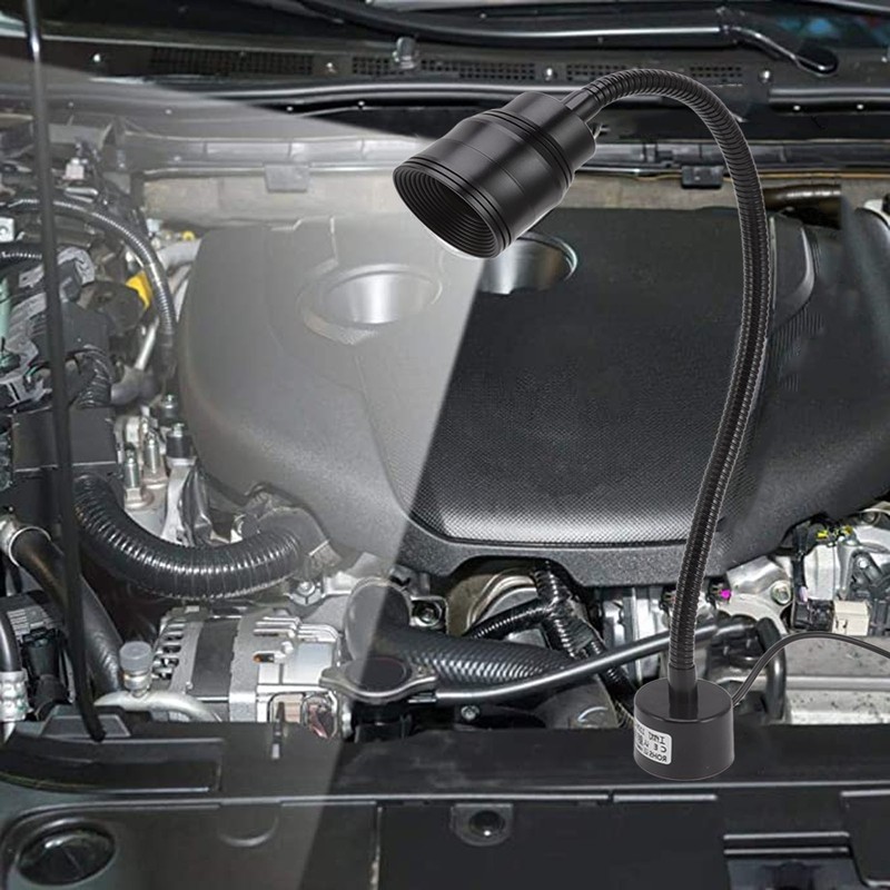 Machine Light LED Gooseneck Work Lamp 7W with Magnetic Base