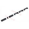GMC Gloss Black Tailgate corner Emblems Letters GMC Sierra 1500