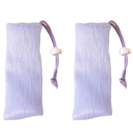 ZHSHXNGY Gift Facial Washing Net, Foaming Soap, Bulk Om, Whip Facial Cleansing, Dense Foam, Pore Care, Chunky Present, 6 Layers, Set of 2, Luxury for Body