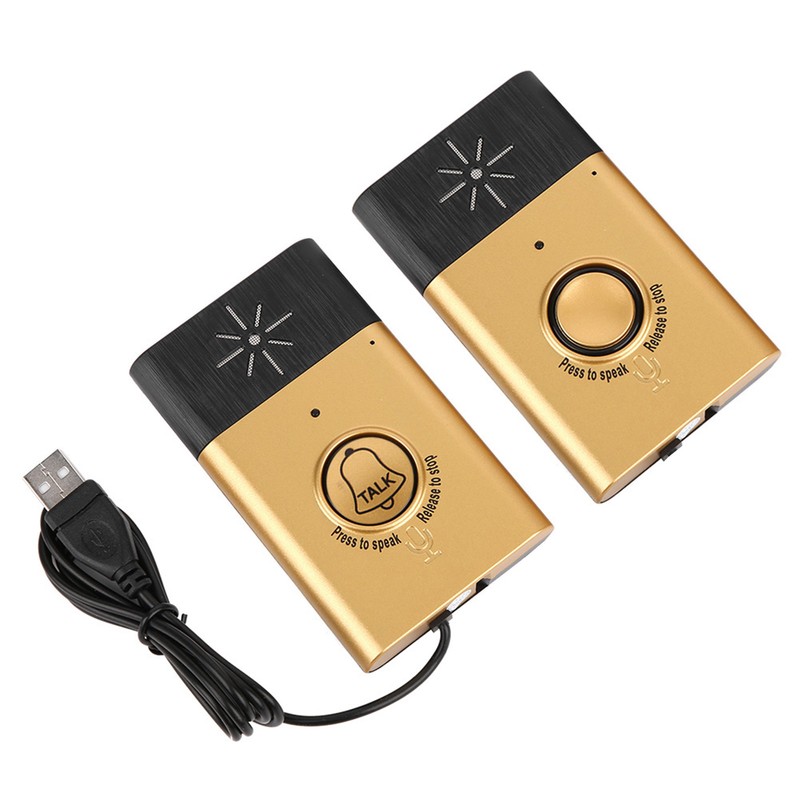 Wireless Intercom Doorbell Dual Voice Smart Bell 2‑Way Talk Home