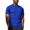 Zengjo Mens Athletic Shirts Short Sleeve Quick Dry Moisture Wicking