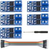 MTDELE 5Pcs MOSFET Switch Drive Module DC 5V-36V 15A(Max 30A)