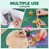 CLOYAN Large Cutting Mat 24"x36", 1 Pack Double-Sided 5-Ply Self
