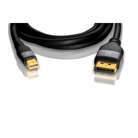 Oehlbach Impact Plus M1 DisplayPort to Mini DisplayPort Black