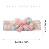 Fashband Baby Girls Hair Bands Elastic Lace Bow Knot Hair