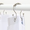 Goowin Shower Curtain Hooks, Rust Resistant Shower Curtain Rings Metal
