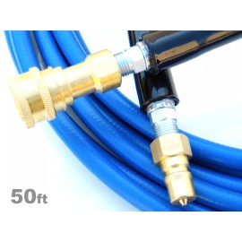 Raptor carpet cleaning solution hose 50ft W/QD