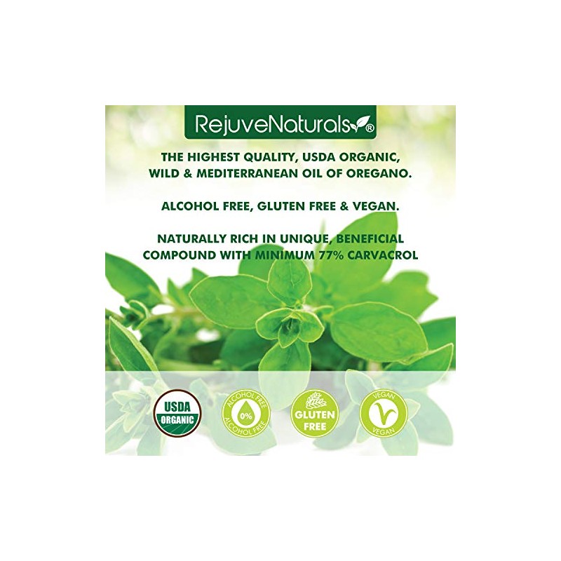 Rejuvenaturals Aceite de Or?gano Extrafuerte