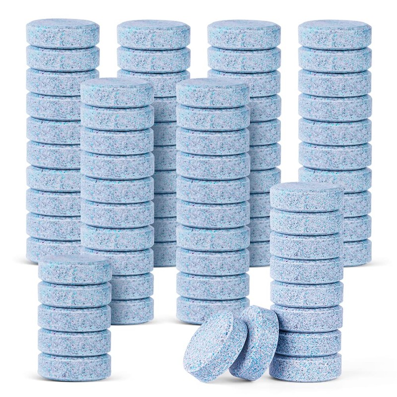 URAQT Screenwash Tablets, 75 Pieces Windscreen Washer Tablets, Car Windscreen
