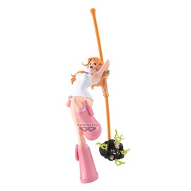 Banpresto Nami One Piece Battle Record Collection, 15 cm, Multi-Colour, Ideal for Anime Fans