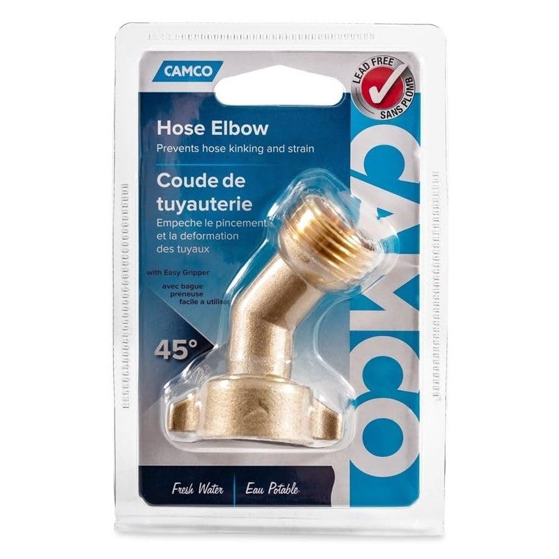 WATER HOSE ELBOW 45 DEG