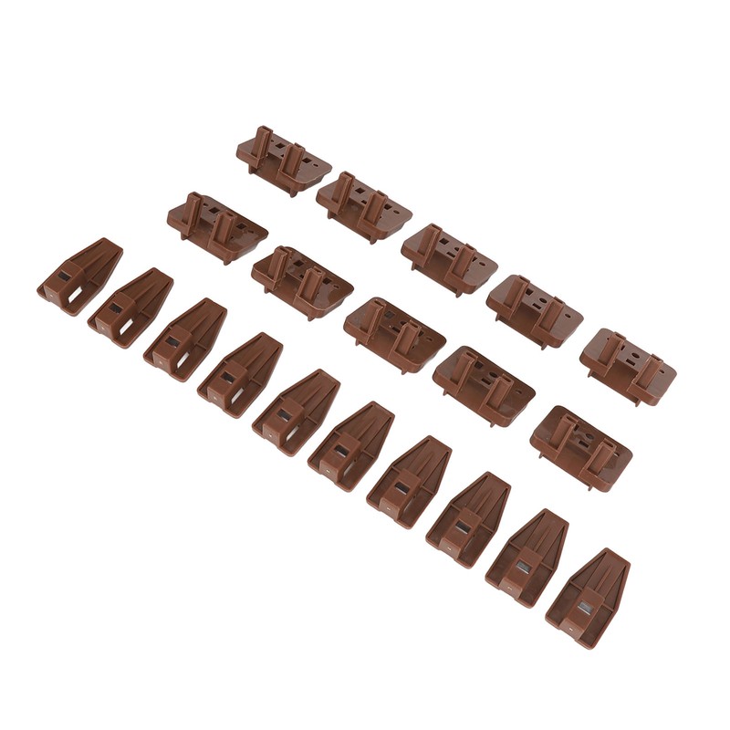10 Sets Dresser Drawer Slides Plastic Drawer Slides and Guides