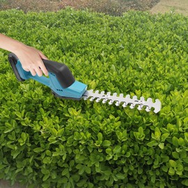 Hedge Trimmer Cordless,2 in 1 Hedge Trimming Tool, 200W Handheld Grass Cutter with 21V 1500mAh Lithium Batteries for Pruning Shrubs, Grass, Hedges