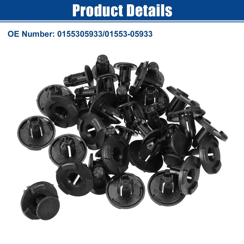 QUARKZMAN Bumper Cover Pressure Fixing Clips Fits Infiniti EX35 2003-2012