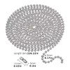 YUNHOLO 6 Meter/19.69ft Roller Blind Chain, 4.5mm Stainless Steel Blind