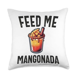Mangonada Mango Chamoy Mexican Candy Comida Mexicana Mexico Throw Pillow