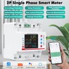 Smart meter 100A 220VAC smart meter electricity meter WiFi two-direction