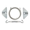 National Hardware N192-211 Anti-Sag Gate Kit, For Exterior Use, Coated
