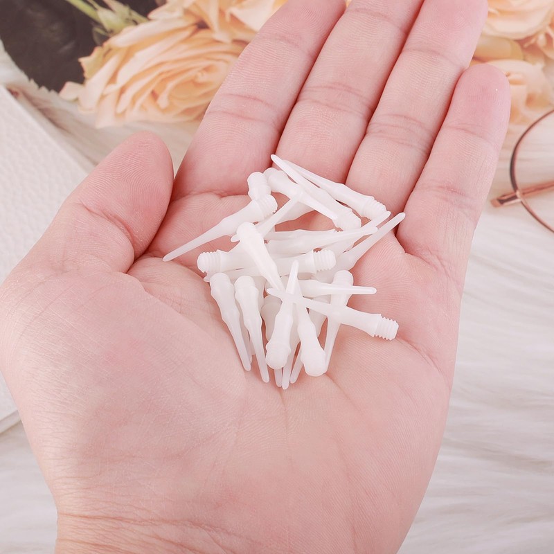 Deetenks Soft Dart Tips 500 Pack 2BA Thread Plastic Soft