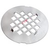 4-1/4" Snap-in Shower Drain Cover 304 Stainless Steel Round Replacement