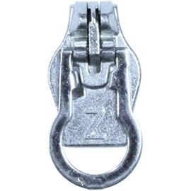 Zlideon Zipper Repair 8B-1 Silver Round Pull Tab