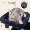 Globlazer Cat Tree Tower for Indoor Cats, 50-inch Adult Cat