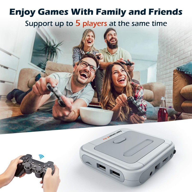 Kinhank Retro Game Console,Super Console X PRO Emulator Console with