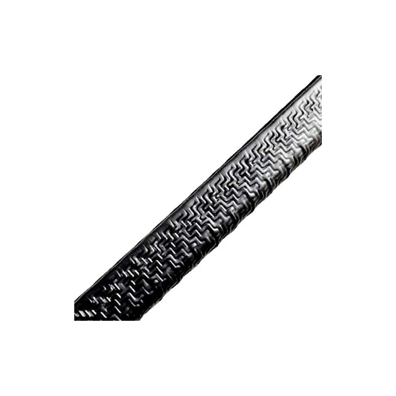 Seal Rubber Edge Trim Black U Channel 0.375" Height, Grip