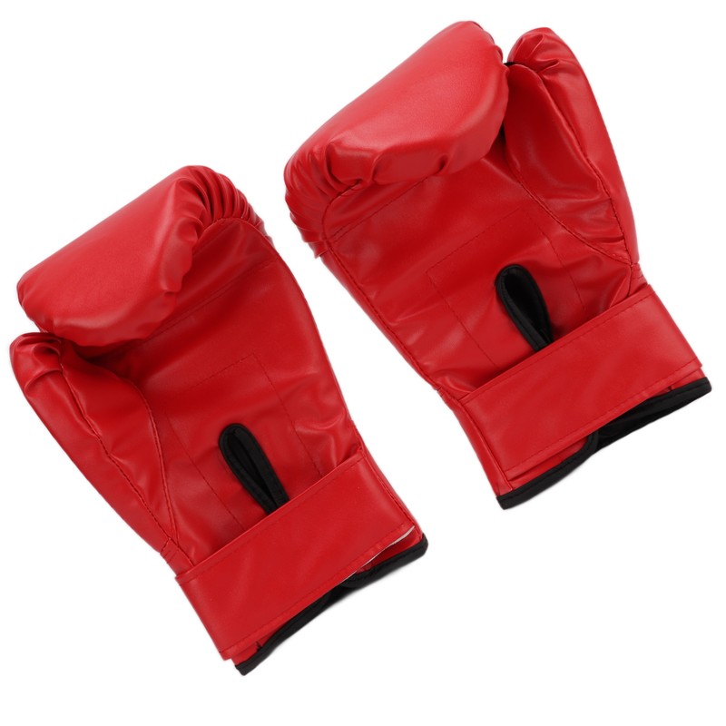 1Pair Adult Unisex Training Boxing Gloves Free Fight Sanda Muay