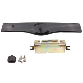 ADVANCE IGNITION UPGRADED Rear Exterior Tailgate Liftgate Handle Garnish Compatible with Toyota 04-09 Prius 202 Black 2004 2005 2006 2007 2008 2009