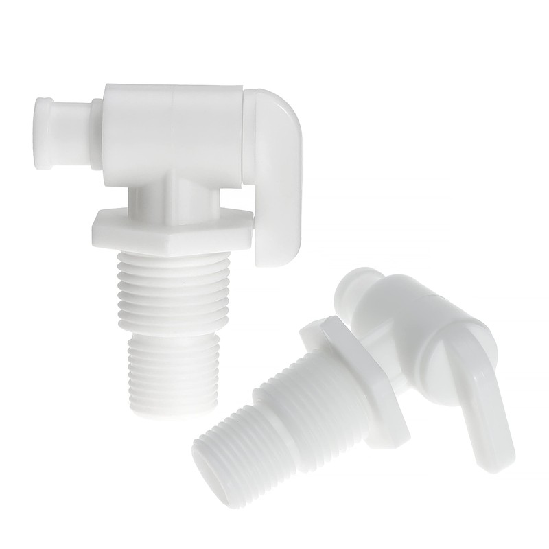 Gopayia Drain Valve 3/8" and 1/2" Male NPT Dual Barbed