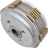 JINFANNIBI Clutch Plate Kit Heavy Duty Springs Gasket for Honda