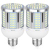 ELIVERN 2 Pack 200W Equivalent Led Corn Light Bulb, 3000