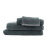 Toison d'Or Washcloth Cotton Lead 16 x 22 cm