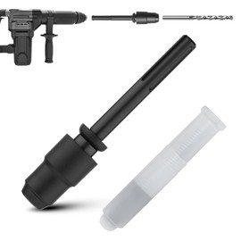SDS Max to SDS Plus Adapter - 250mm SDS Adapter for Hammer Drill - SDS Max Adapter Keyless Chuck for SDS Max Drill & SDS Plus Chisel - Adapter SDS Max SDS Plus Shank