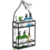 Meangood Shower Caddy, 10.4" x 4.5" x 22.04" Hanging Shower