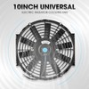 DNA MOTORING DNA MOTORING 10Inch Electric Radiator Cooling Fan Thermostat
