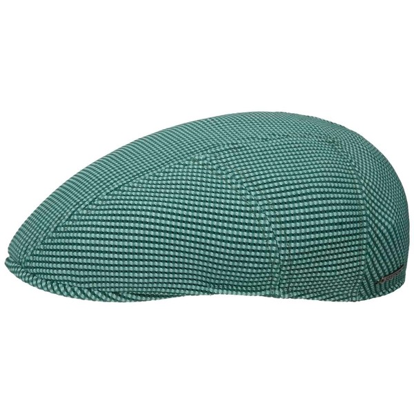 Stetson Waffle Pique Flat Cap UV Protection Made in EU