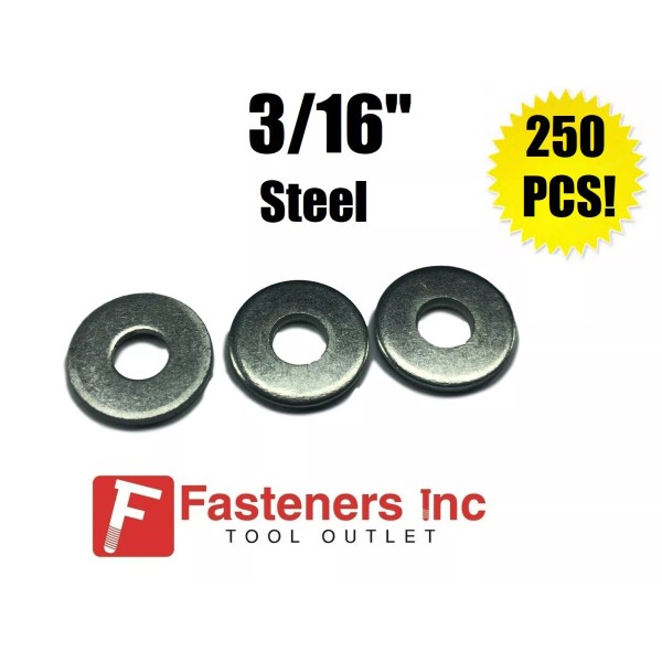 Unbranded (QTY 250) 3/16" Zinc Plated Steel Blind POP Rivet