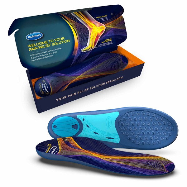 Dr. Scholl's Plantar Fasciitis Sized to Fit Pain Relief Insoles