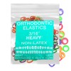 Neon Non-Latex 100 counts Intraoral Elastic Bands Orthodontic Elastics Dental