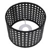 PE Lamp Shade Hollow Carved Lampshade Modern Style Compatible with