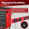 STXDY Magnetic Plier Holder,10-Slot Plier&Screwdriver Organizer Rack for Spring Loaded,